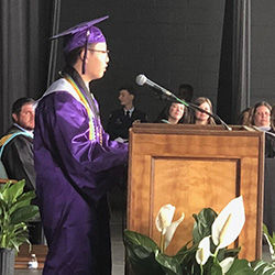 Nathaniel Chong, valedictorian of Battlefield High School